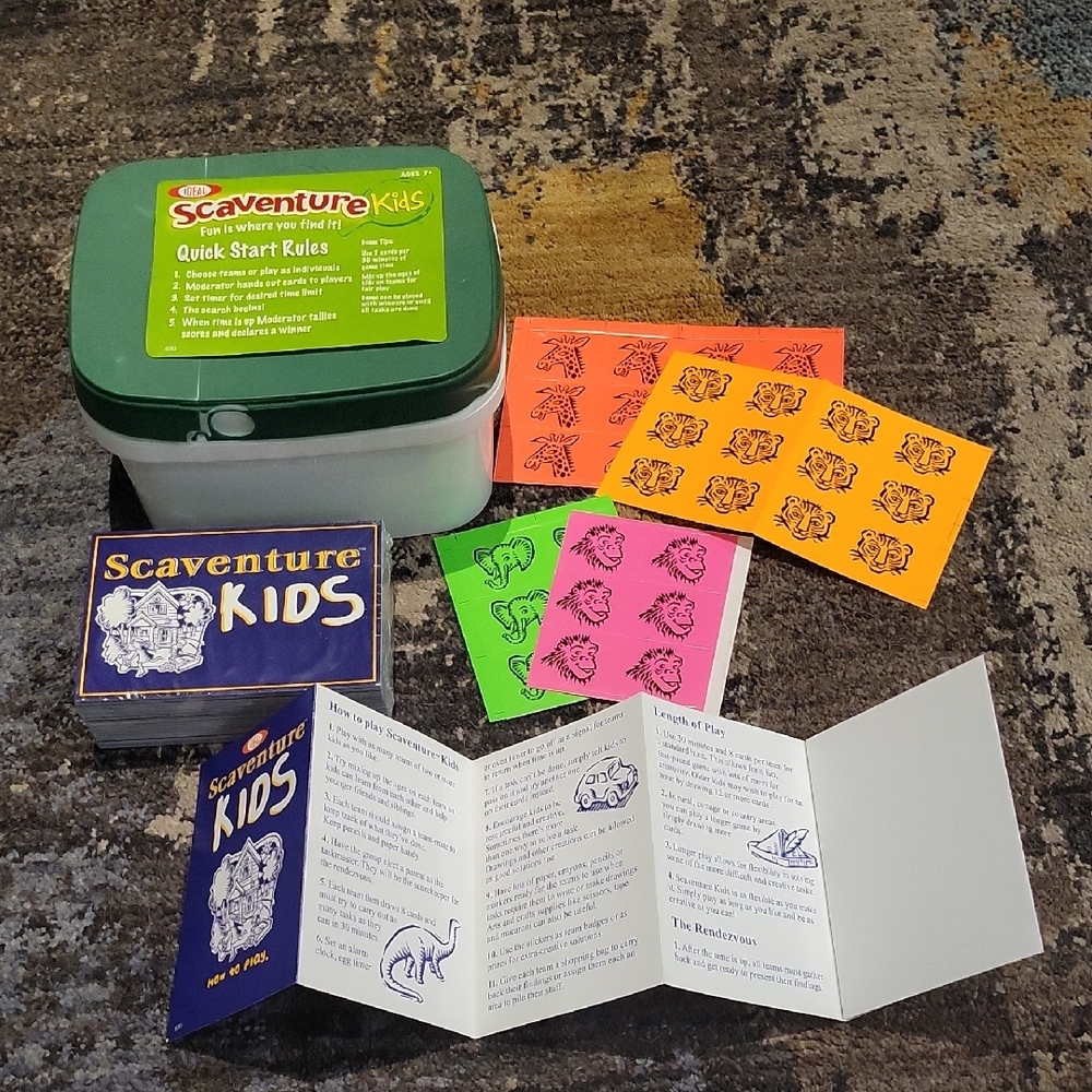 Kids Scaventure Kit Game by Ideal Games